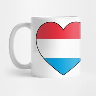 Heart - Luxembourg Mug